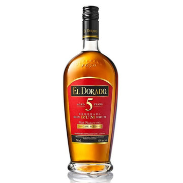 El Dorado 5 Year Old Cask Aged Demerara Rum - ForWhiskeyLovers.com