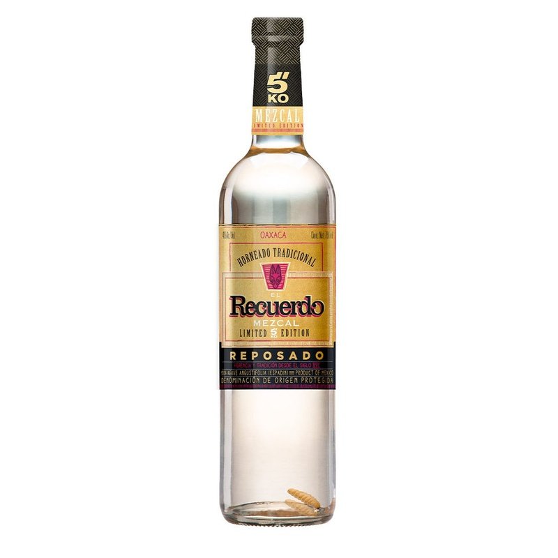 El Recuerdo 5'' Knock Out Reposado Mezcal Limited Edition - ForWhiskeyLovers.com