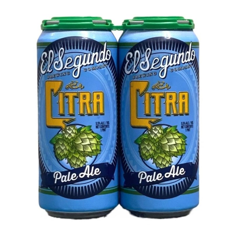 El Segundo Brewing Co. 'Citra' Pale Ale Beer 4-Pack - ForWhiskeyLovers.com