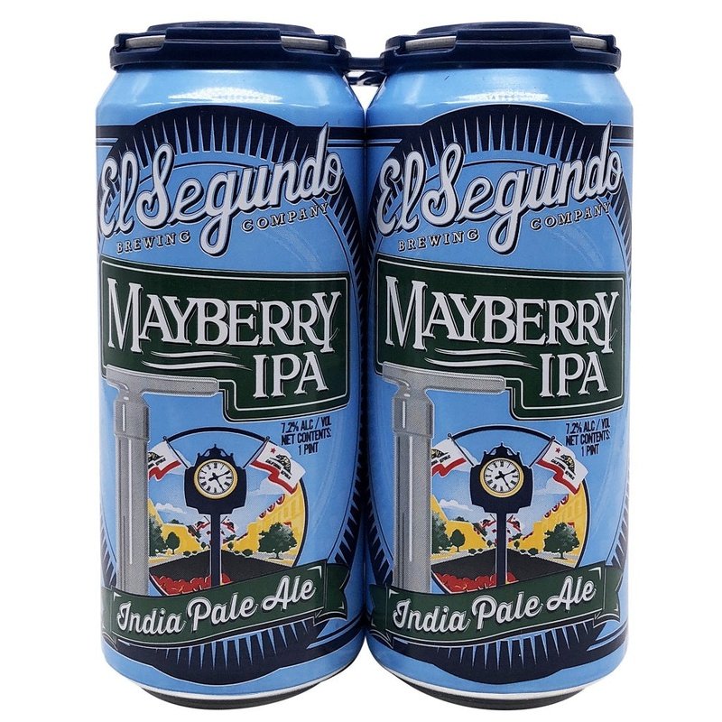 El Segundo Brewing Co. 'Mayberry' IPA Beer 4-Pack - ForWhiskeyLovers.com