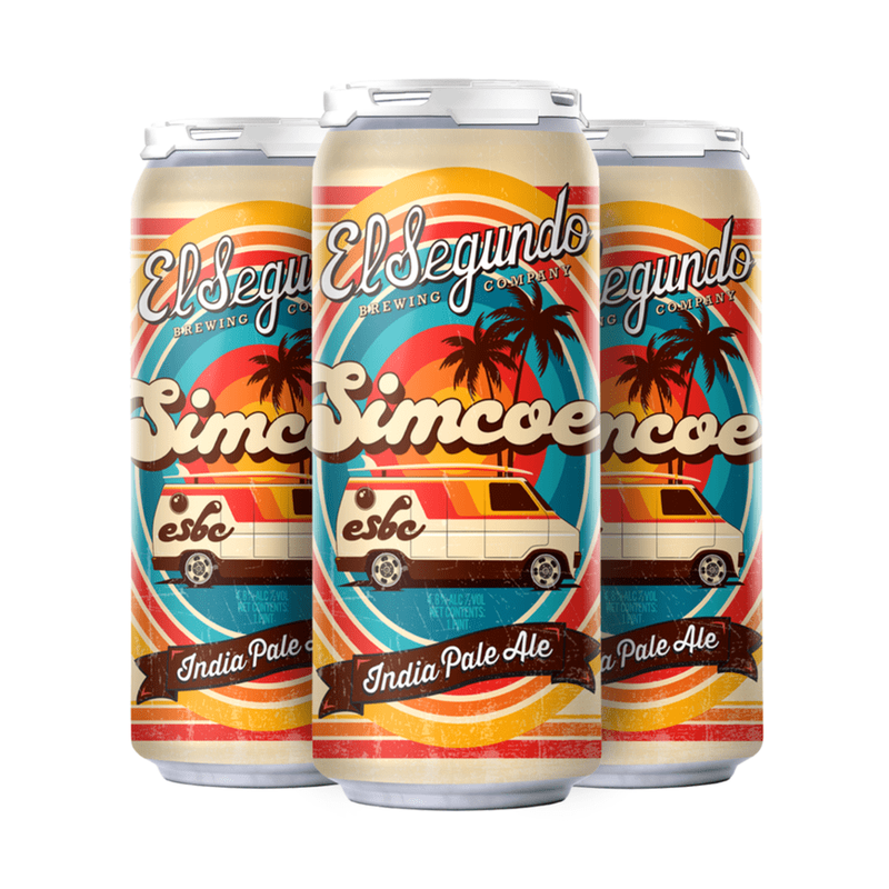 El Segundo Brewing Co. 'Simcoe' IPA Beer 4-Pack - ForWhiskeyLovers.com