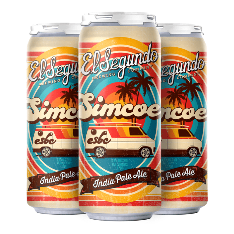 El Segundo Brewing Co. 'Simcoe' IPA Beer 4-Pack - ForWhiskeyLovers.com