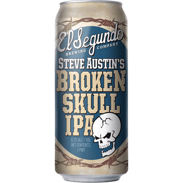 El Segundo Brewing Co. Steve Austin's Broken Skull IPA Beer 4-Pack - ForWhiskeyLovers.com