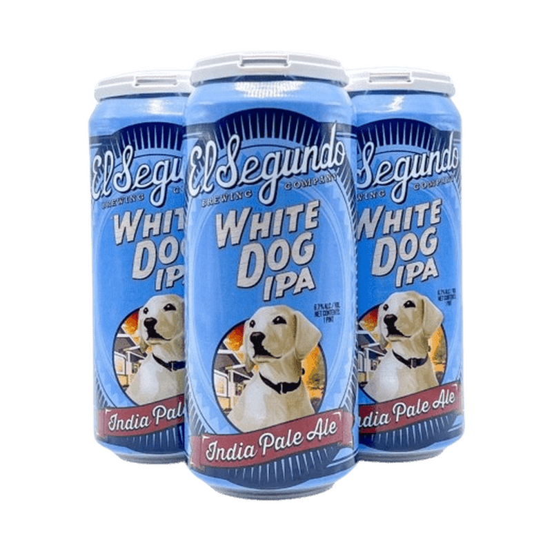 El Segundo Brewing Co. 'White Dog' IPA Beer 4-Pack - ForWhiskeyLovers.com