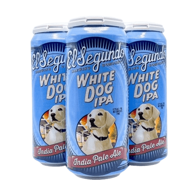 El Segundo Brewing Co. 'White Dog' IPA Beer 4-Pack - ForWhiskeyLovers.com