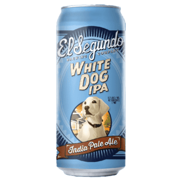 El Segundo Brewing Co. 'White Dog' IPA Beer Single Can - ForWhiskeyLovers.com