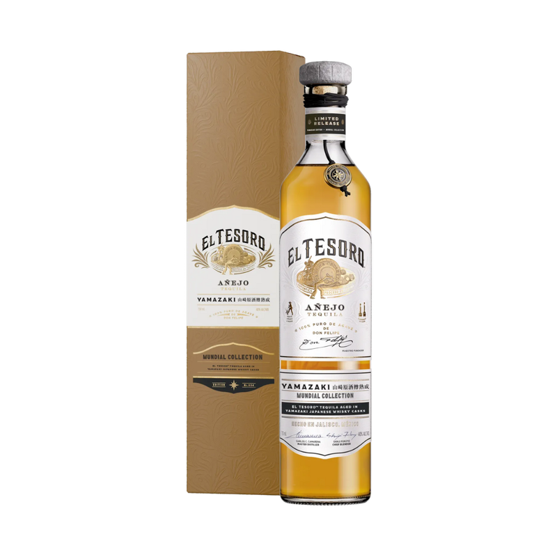 El Tesoro Mundial Collection Yamazaki Cask Añejo Tequila - ForWhiskeyLovers.com