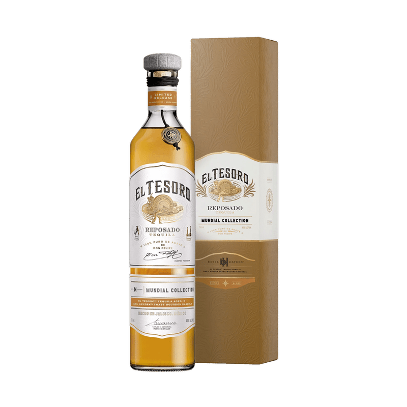 El Tesoro Reposado Mundial Collection Aged in Basil Hayden Toast Barrels - ForWhiskeyLovers.com