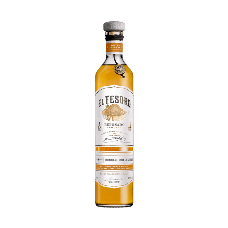 El Tesoro Reposado Mundial Collection Aged in Basil Hayden Toast Barrels - ForWhiskeyLovers.com