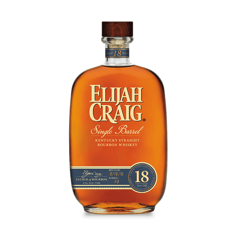 Elijah Craig 18 YO Single Barrel Bourbon 750mL - ForWhiskeyLovers.com