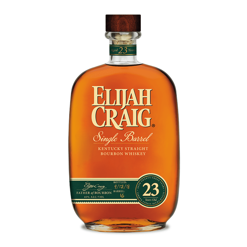 Elijah Craig 23 Year Old Single Barrel Kentucky Straight Bourbon Whiskey - ForWhiskeyLovers.com