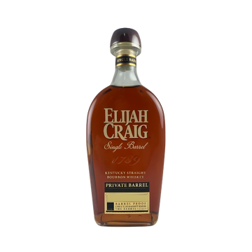 Elijah Craig Private Barrel Kentucky Straight Barrel No 6879511 9 year 750 ML - ForWhiskeyLovers.com