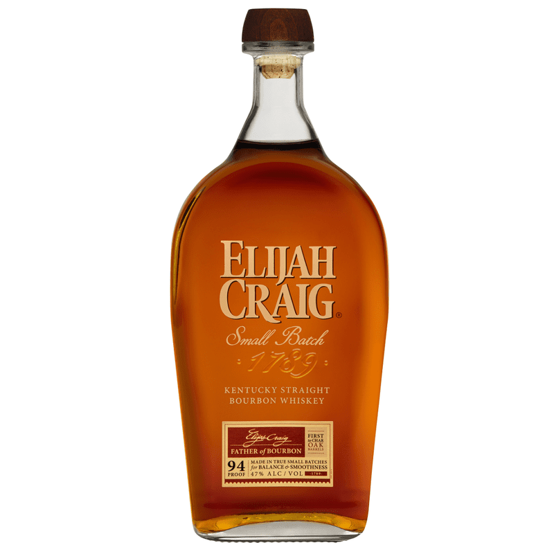 Elijah Craig Small Batch Kentucky Straight Bourbon Whiskey 1.75L - ForWhiskeyLovers.com