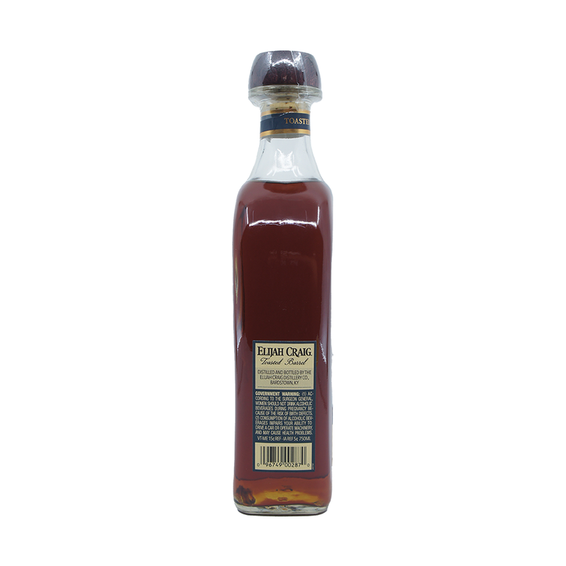 Elijah Craig Toasted Barrel Kentucky Straight Bourbon Whiskey - ForWhiskeyLovers.com