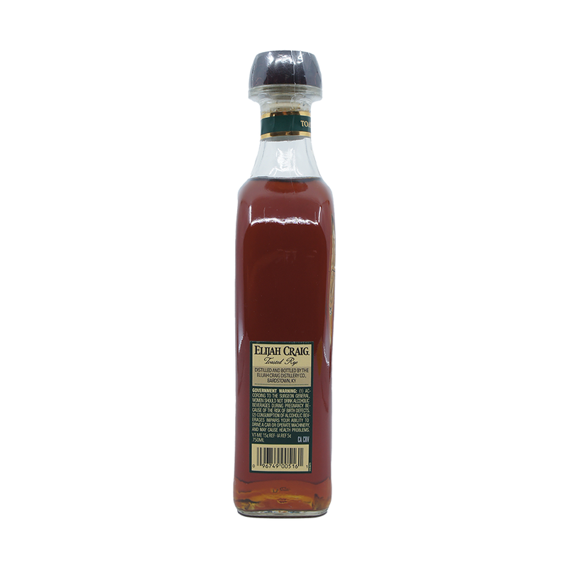 Elijah Craig Toasted Barrel Kentucky Straight Rye Whiskey - ForWhiskeyLovers.com