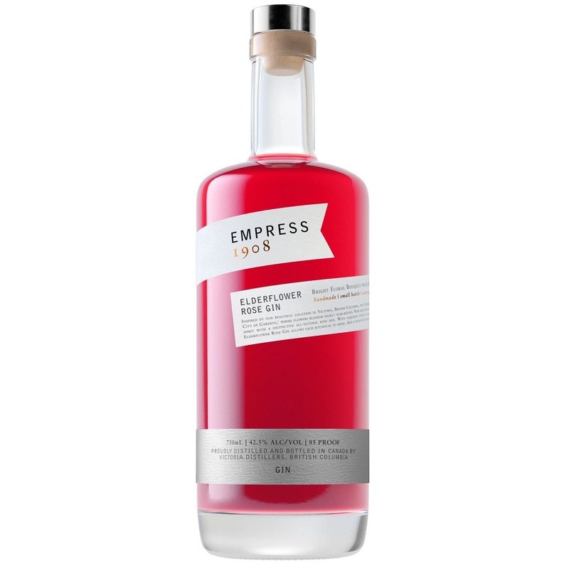 Empress 1908 Elderflower Rose Gin - ForWhiskeyLovers.com