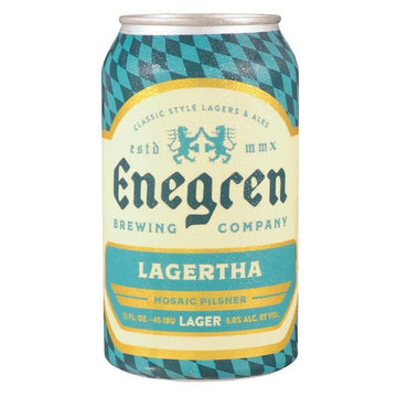 Enegren Brewing Co. Lagertha Mosaic Pilsner Lager Beer 6-Pack - ForWhiskeyLovers.com