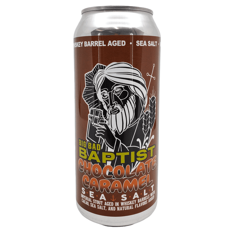 Epic Brewing Big Bad Baptist Chocolate Caramel Sea Salt Imperial Stout Beer 4-Pack - ForWhiskeyLovers.com