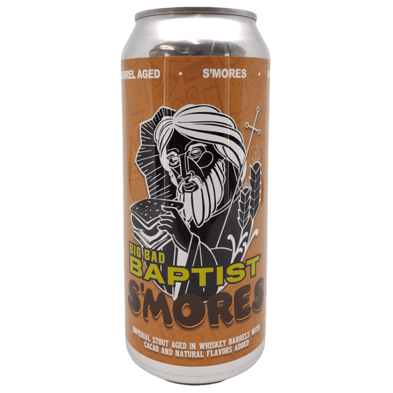 Epic Brewing Big Bad Baptist S'Mores Imperial Stout Beer Single Can - ForWhiskeyLovers.com