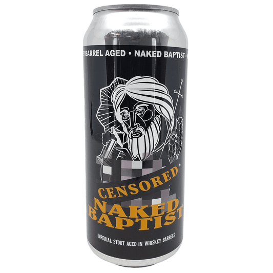 Epic Brewing Naked Baptist 'Censored' Imperial Stout Beer 4-Pack - ForWhiskeyLovers.com