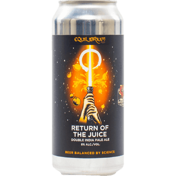 Equilibrium x Great Notion Brewing 'Return Of The Juice' Double IPA 4-Pack - ForWhiskeyLovers.com