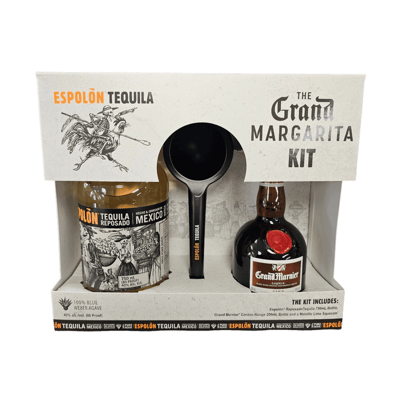 Espolon Reposado & Grand Marnier - The Grand Margarita Kit - ForWhiskeyLovers.com
