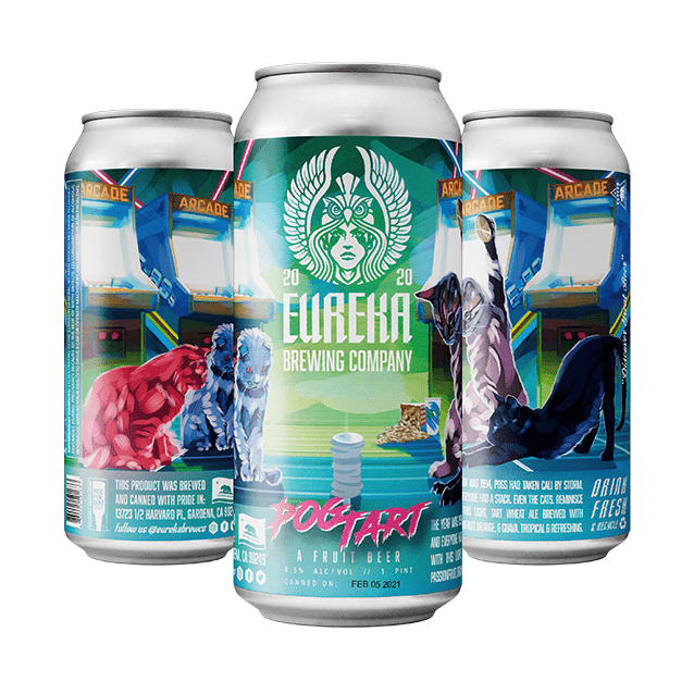 Eureka Brewing Co. P.O.G. Tart Beer 4-Pack - ForWhiskeyLovers.com