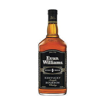 Evan Williams Black Label Kentucky Straight Bourbon 1.75L - ForWhiskeyLovers.com