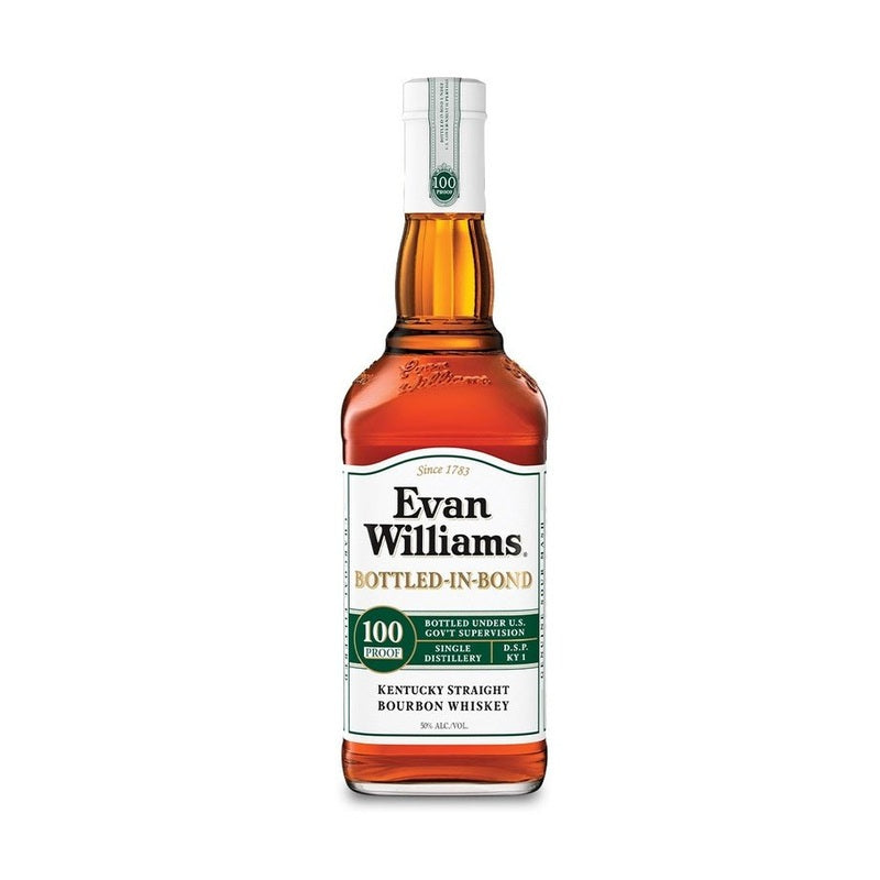 Evan Williams Bottled In Bond 100 Proof Kentucky Straight Bourbon Whiskey - ForWhiskeyLovers.com
