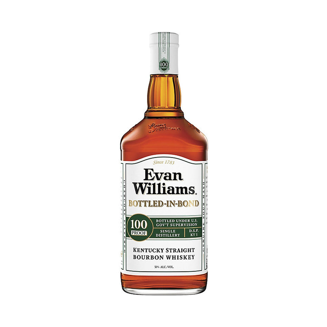 Evan Williams Bottled-in-Bond Kentucky Straight Bourbon 1.75L - ForWhiskeyLovers.com