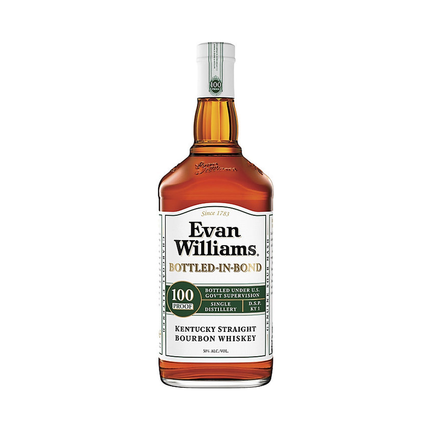 Evan Williams Bottled-in-Bond Kentucky Straight Bourbon 1.75L - ForWhiskeyLovers.com