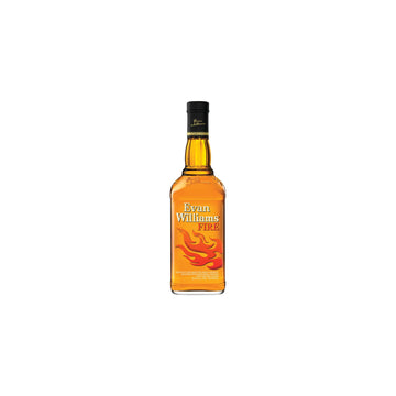 Evan Williams FIRE Kentucky Straight Bourbon Whiskey 750ml - ForWhiskeyLovers.com