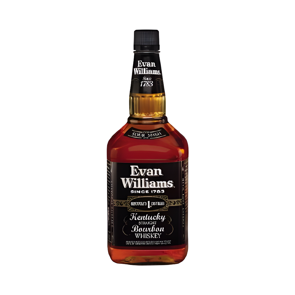 Evan Williams Kentucky Straight Bourbon Whiskey 1.75 L - ForWhiskeyLovers.com