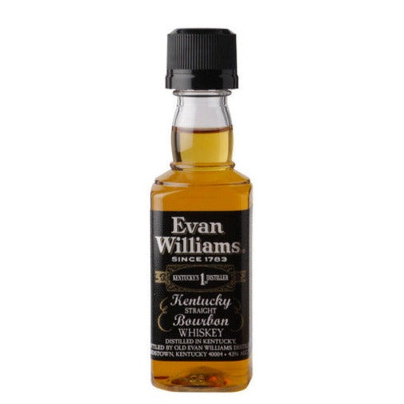 Evan Williams Kentucky Straight Bourbon Whiskey 15-Pack 50ml - ForWhiskeyLovers.com