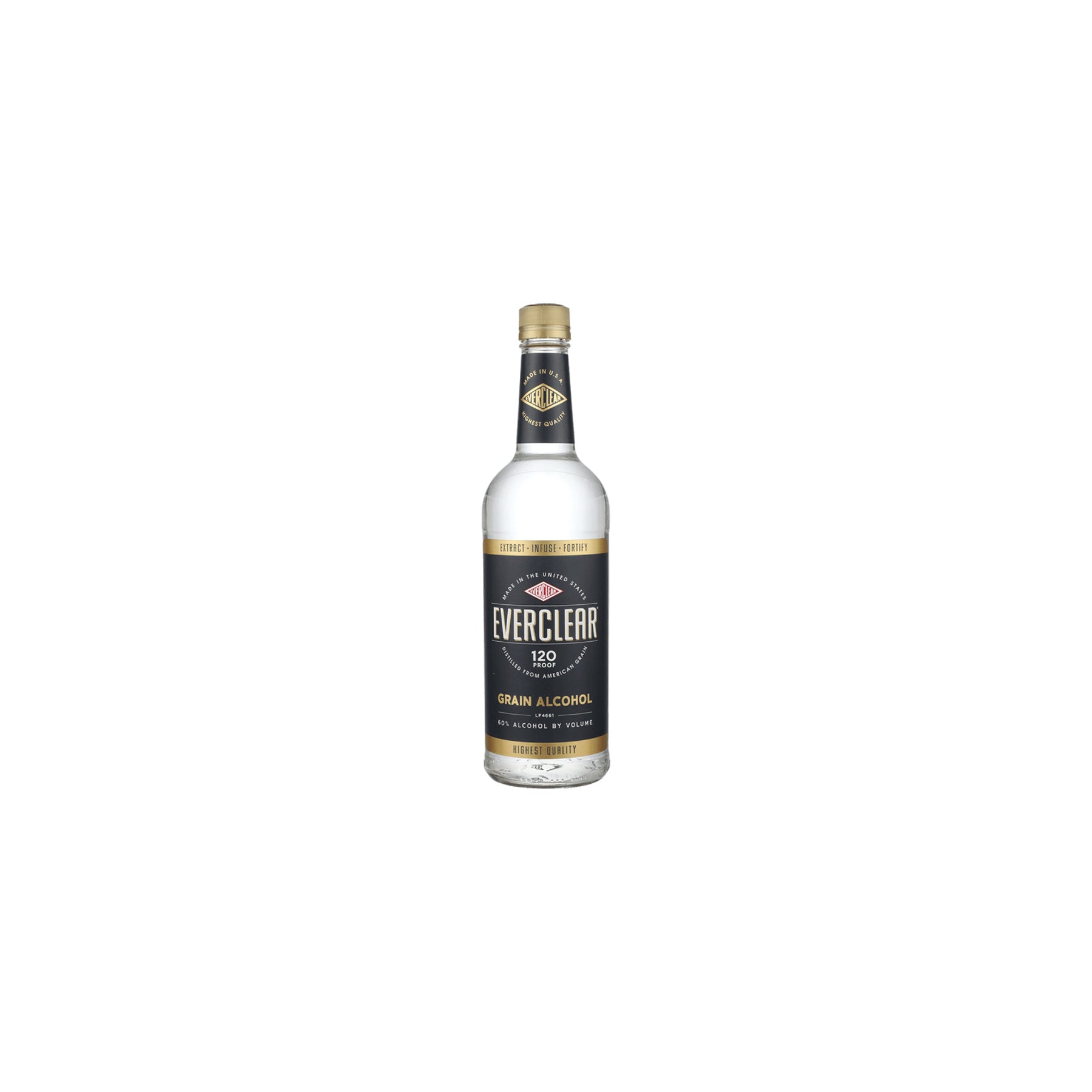 Everclear 120 Proof Grain Alcohol 1L - ForWhiskeyLovers.com