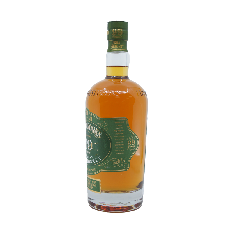 Ezra Brooks 99 Proof Straight Rye Whiskey - ForWhiskeyLovers.com