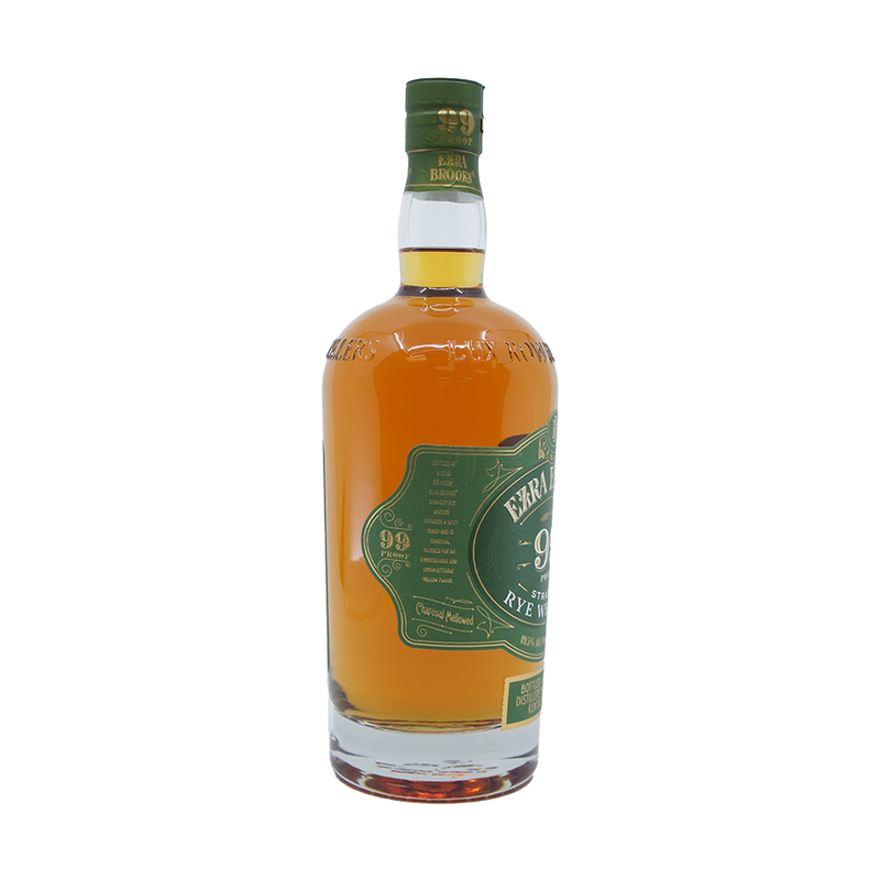 Ezra Brooks 99 Proof Straight Rye Whiskey - ForWhiskeyLovers.com