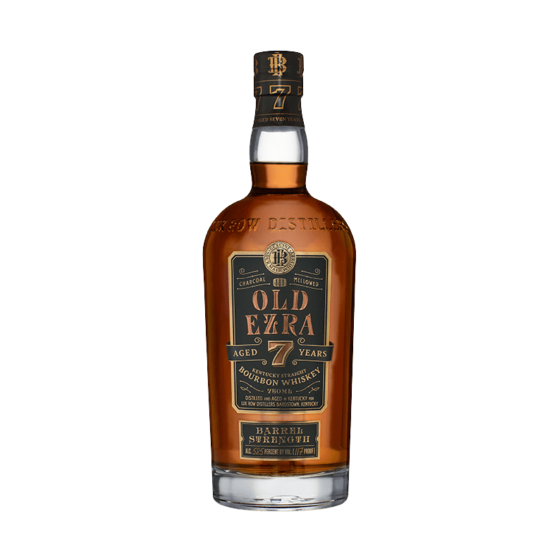 Ezra Brooks Old Ezra 7 Year Old Barrel Strength Kentucky Straight Bourbon Whiskey - ForWhiskeyLovers.com