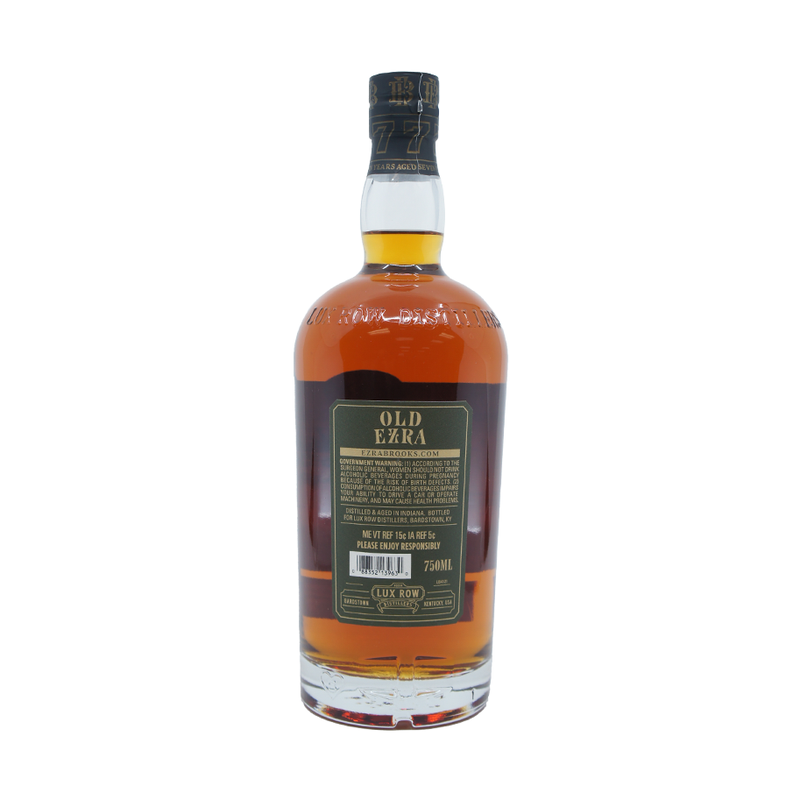 Ezra Brooks Old Ezra 7 Year Old Barrel Strength Kentucky Straight Rye Whiskey - ForWhiskeyLovers.com