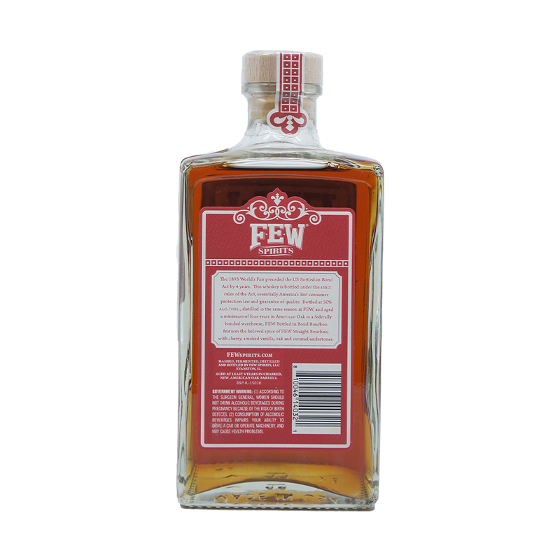 FEW Bottled-in-Bond Straight Bourbon Whiskey - ForWhiskeyLovers.com