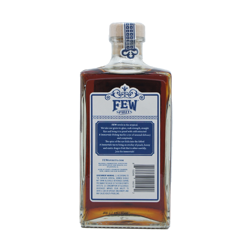 FEW Immortal Rye Whiskey - ForWhiskeyLovers.com