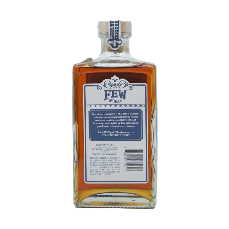 FEW Rye Whiskey 750mL - ForWhiskeyLovers.com