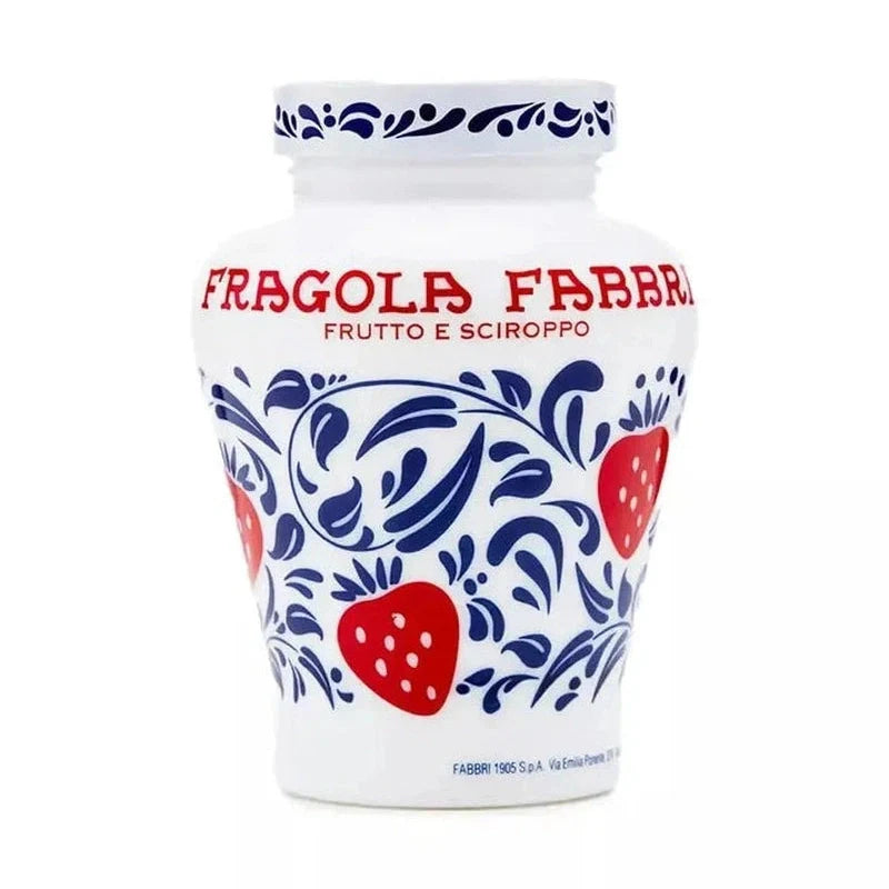 Fabbri Fragola Strawberry Fruit and Syrup - ForWhiskeyLovers.com