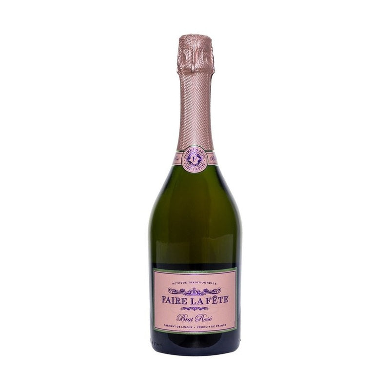 Faire La Fˆte Cremant de Limoux Brut Ros‚ - ForWhiskeyLovers.com