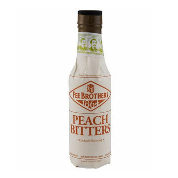 Fee Brothers Peach Bitters Cocktail Flavoring 150ml - ForWhiskeyLovers.com