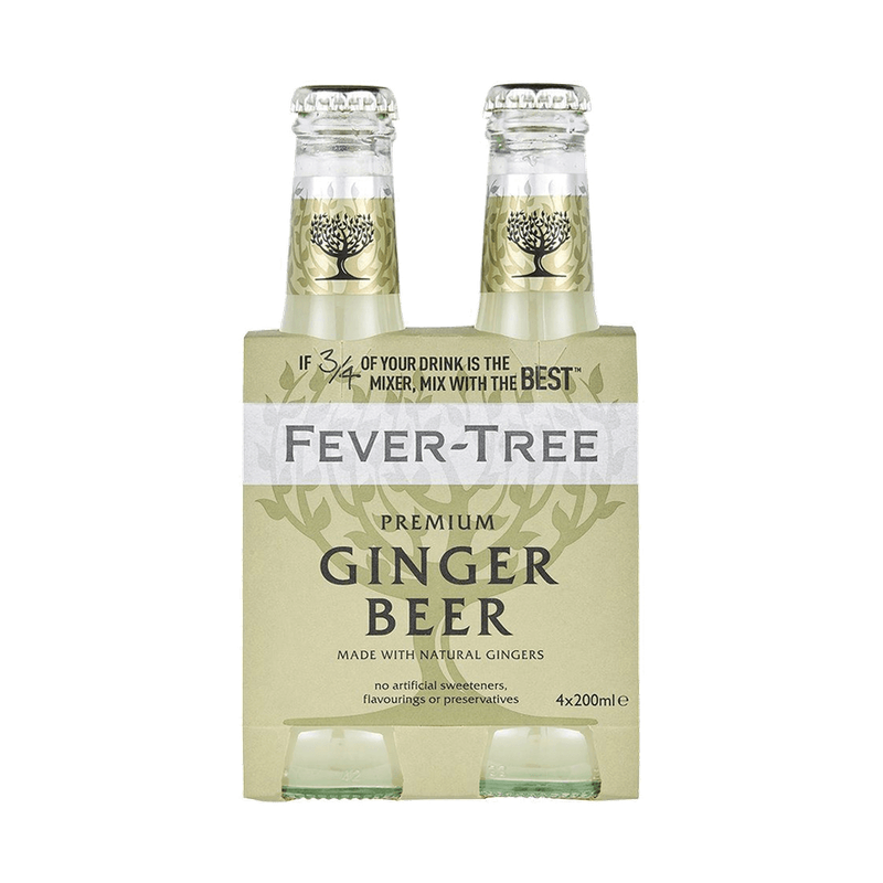 Fever Tree Ginger Beer 4-Pack - ForWhiskeyLovers.com