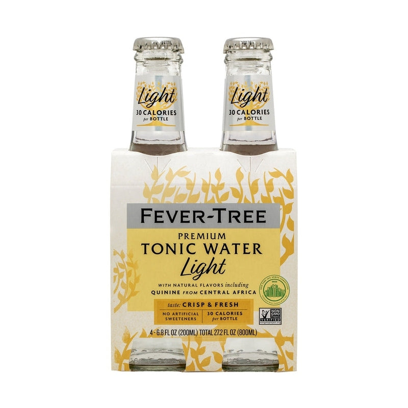 Fever Tree Light Tonic Water 4-Pack - ForWhiskeyLovers.com
