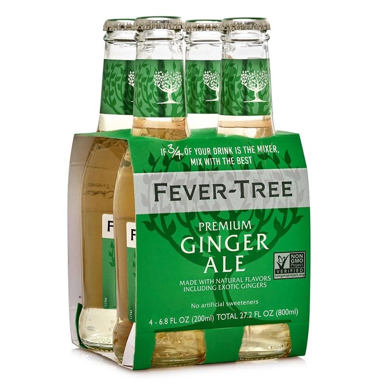 Fever-Tree Premium Ginger Ale 4-Pack - ForWhiskeyLovers.com