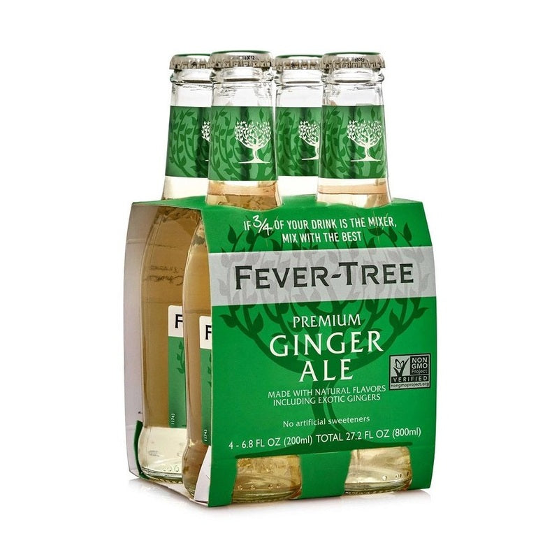 Fever-Tree Premium Ginger Ale 4-Pack - ForWhiskeyLovers.com