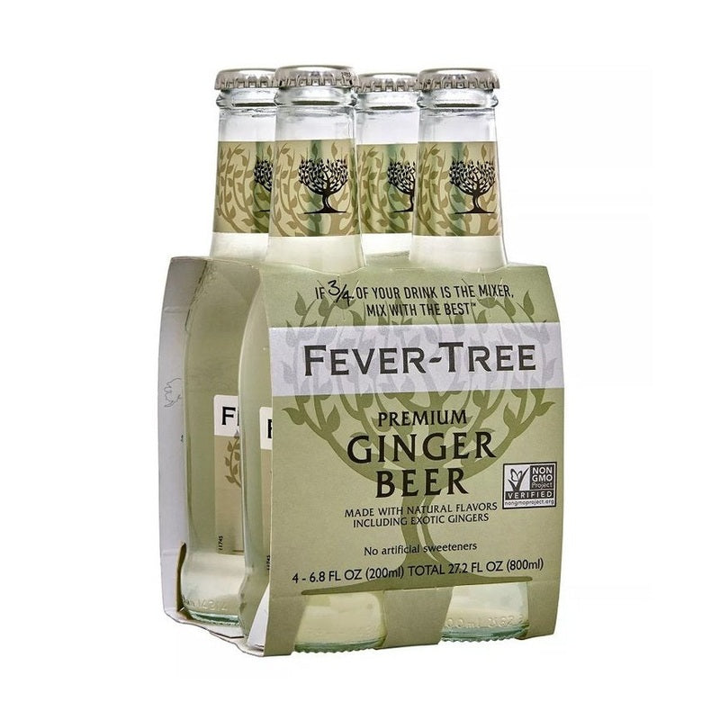 Fever-Tree Premium Ginger Beer 4-Pack - ForWhiskeyLovers.com